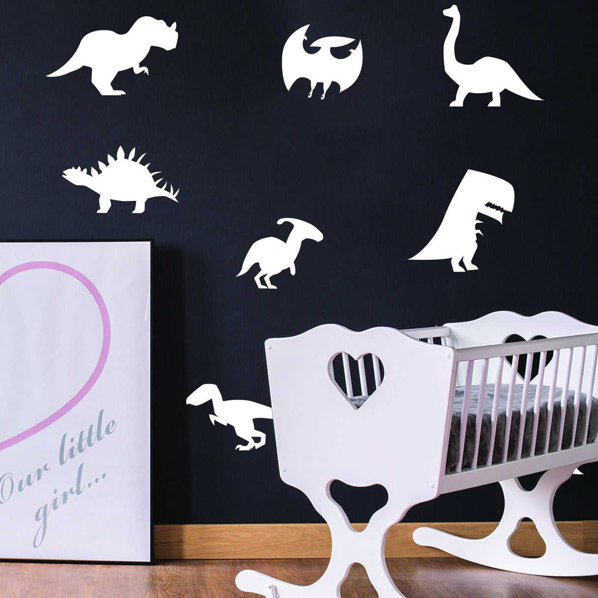 40x Glow In Dark Dinosaur Wall Room Decor Decal - Dinosaurs Art Boy Teen Kid Light Sticker Cool Boys Dino Glowing Vinyl Kids Decals Stickers