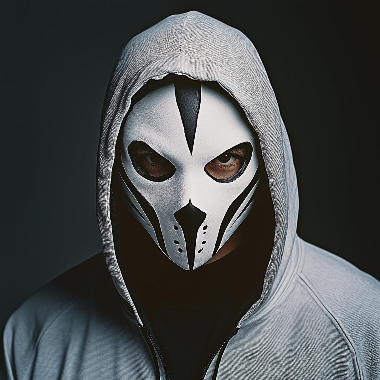 Tactical Phantom Mask | Stealth Assassin Mask | 3D Printed Horror Cosplay Mask | Halloween Villain Cyberpunk Warrior Mask | Costume Mask