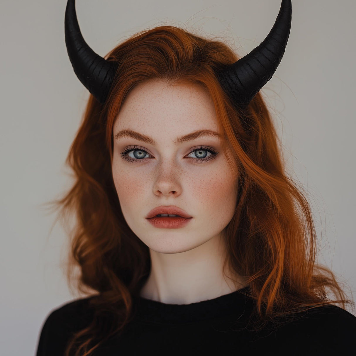 Small Demon Horns | 3D Printed Cosplay Horns | Gothic Costume Headdress | Devil Witchcraft Horns | Halloween Accessories | LARP