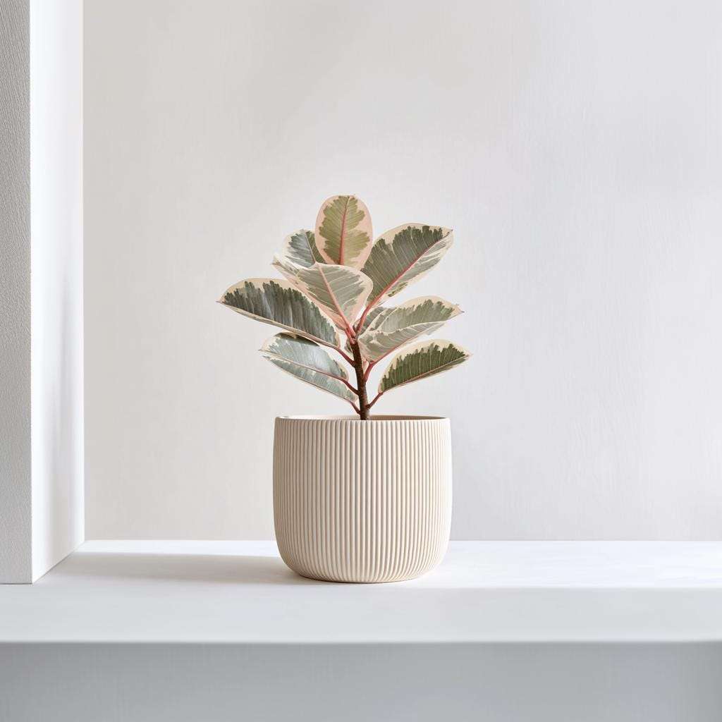3D Printed Planter | Japanese Style Minimalist Vase | Modern Indoor Plant Pot | Unique Home Decor | Original Gift for Plant Lovers