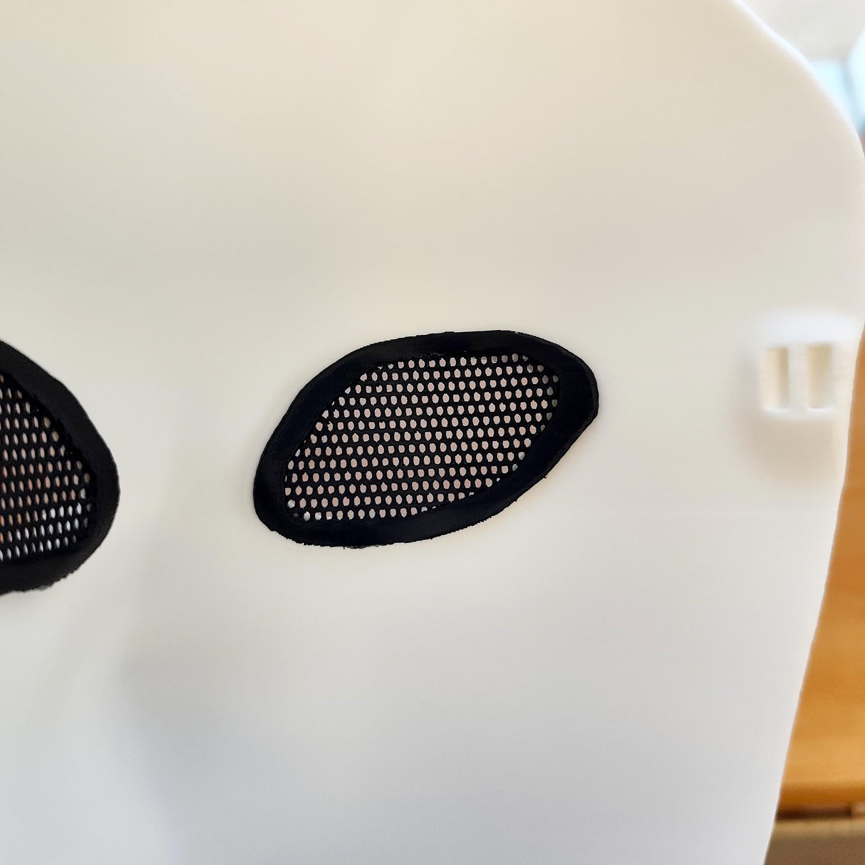 Phantom Mask | Minimalist Faceless Mask | 3D Printed Creepy Halloween Mask