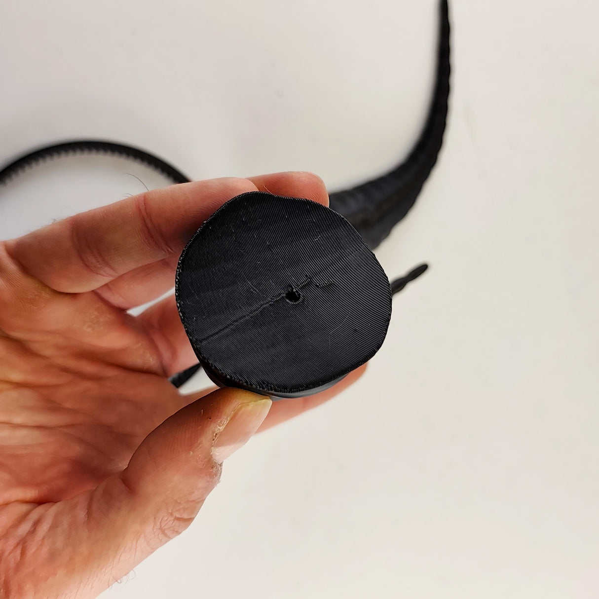 Demon Horns Headpiece | 3D Printed Devil Horns | Gothic Cosplay Costume