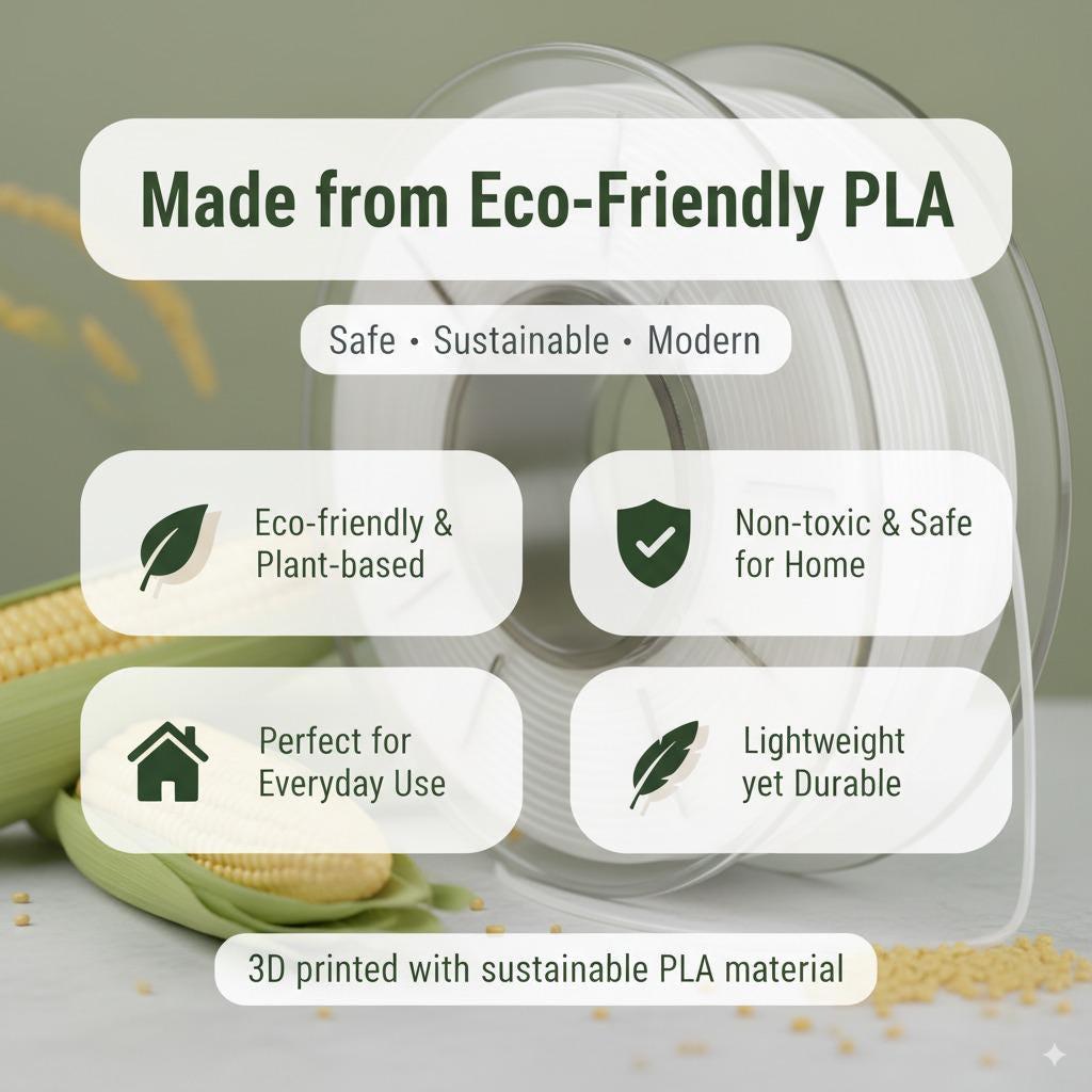 Fish Pet Ashes Urn | 3D Printed Minimal Cremation Keepsake with Lid for Any Pet | Modern Memorial Tabletop Decor, Sympathy Gift Remembrance