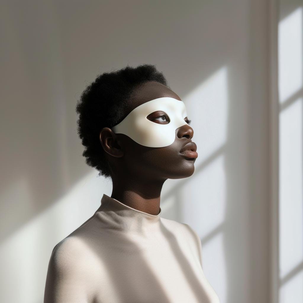 3D Printed Minimal Superhero Mask | Cosplay Visor Style | Lightweight Fun Costume Accessory for Parties, Festivals, Masquerades and Events