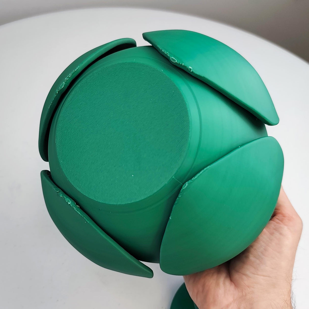 3D Printed Nature-Inspired Pet Cremation Urn with Leaf Design | Organic 3D Printed Memorial Urn for Pets |Modern Botanical Remembrance Decor