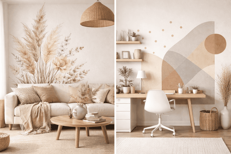 Peel-and-stick vinyl decor uses and selection