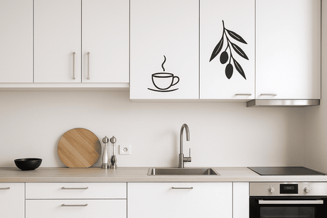 How to Add Personality to Your Kitchen with Minimalist Decals