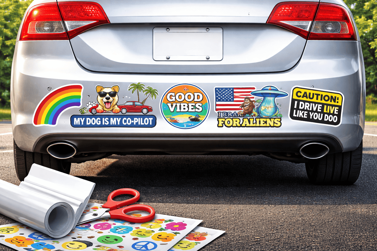 Car Bumper Sticker