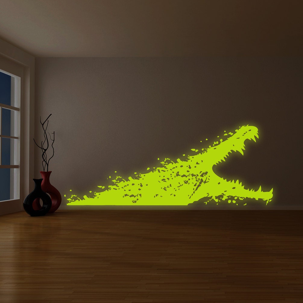 Custom Glowing Vinyl Wall Decal - Customised Glow in Dark Ceiling Sticker