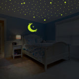 Custom Glowing Vinyl Wall Decal - Customised Glow in Dark Ceiling Sticker