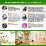 Hummingbird Wall Vinyl Sticker - Colibri Art Decor Humming Bird Cute Colorful Home Decal Gift