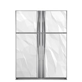 Fridge Door Wrap Vinyl Sticker - Skin Decor Front Refrigerator Decoration Wallpaper Decal