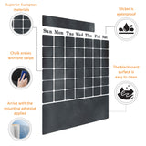 Chalkboard Wall Sticker - Large Chalk Board Decal For Kitchen Classroom Door Menu Decor