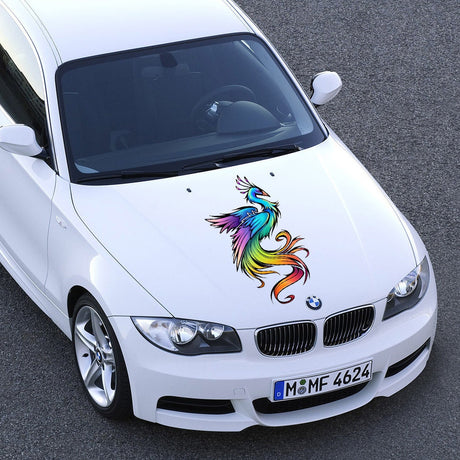 Custom Car Hood Vinyl Sticker - Wrap For Truck Art Decal