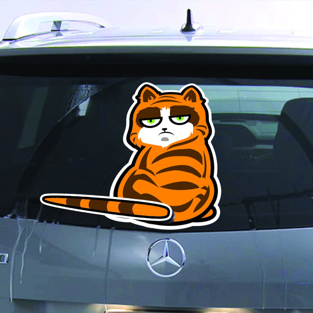Rear Window Car Decal - Sticker Vinyl For Back Truck Windshield