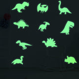 40x Glow In Dark Dinosaur Wall Room Decor Decal - Dinosaurs Art Boy Teen Kid Light Sticker Cool Boys Dino Glowing Vinyl Kids Decals Stickers