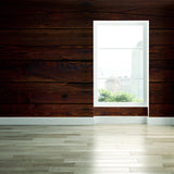 Wood Wall Wallpaper Sticker - Peel And Stick Wooden Vinyl Decal For Decor