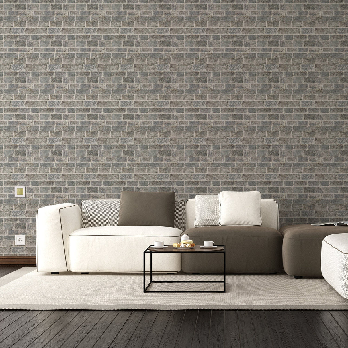 Brick Self Adhesive Wallpaper Peel Stick - 3d Effect Stone Wall Paper Stickers For Living Room