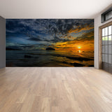 Sunset Wallpaper Decals - Peel Stick Nature Photo Self Adhesive Mural Wall Paper Decal