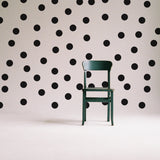 Circle Wall Stickers - Black 2 Inches Round Dot Labels