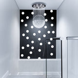 215x White Round Circle Dot Stickers - Small Blank Adhesive Removable 2 Inch Sticky Decals