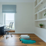 3d Floor Sea Decal - The Flooring Ocean Hole Sticker Decor For Kid Living Room Bathroom