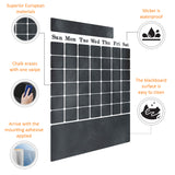 Kitchen Blackboard Decal Fridge Wall Calendar Sticker