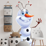 Snowman wall sticker - cute christmas holiday home decoration decal