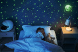 The Glowing Moon Decal - Glow In The Dark Stars Stickers