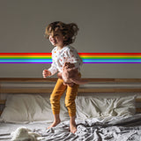 Rainbow Border Sticker - Ranbows Theme Stick Stripe Tape Decor