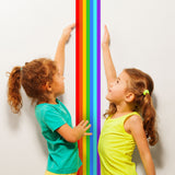 Rainbow Border Sticker - Ranbows Theme Stick Stripe Tape Decor