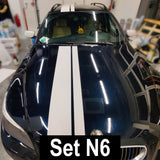 Racing Stripes Car Stickers - Auto Vinyl Decals RT