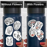 Anatomy Stickers for Hydroflask - Anatomical Decals for Science Lovers and Medical Students