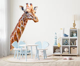 Giraffe Wall Decal - Playful Animal Stickers