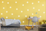 Premium Peel and Stick Daisy Flower Wall Decals - Perfect for Kids Room, Nursery, and Bedroom