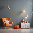 200x Gold Stars Wall Vinyl Stickers - Elegant Peel and Stick Decals Decor for Ceiling, Walls, Bedroom, Living Room Enchantment