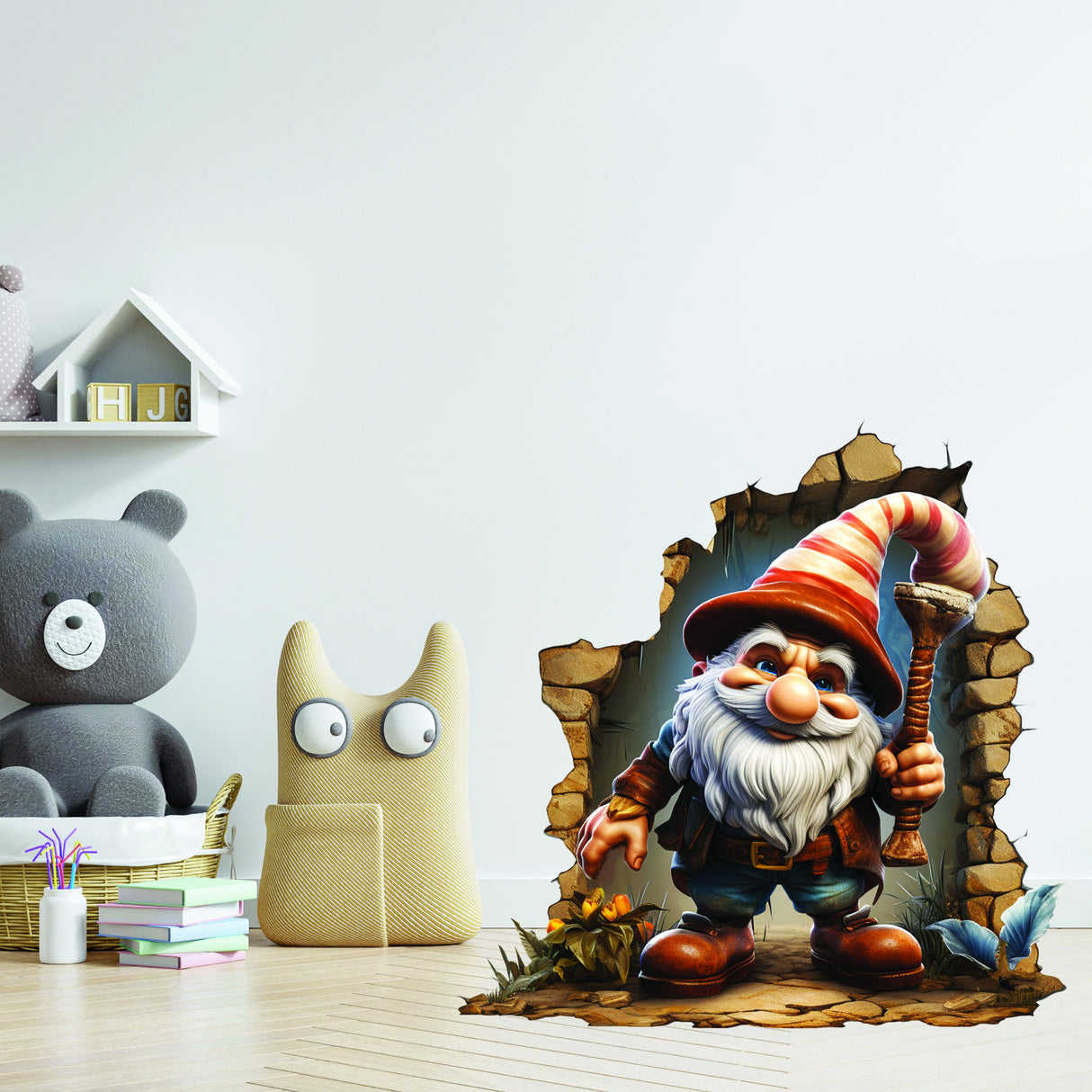&quot;Fantasy Gnome Wall Art&quot;