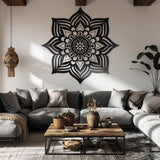 Boho Mandala Wall Decal - Zen Hippie Indian Wall Art Sticler