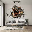 3D Roaring Carnotaurus Dinosaur Wall Decal Sticker - Realistic Kids Room Decor