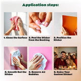 Pink Teddy Bear Christmas Tree Wall Decal | Personalized Holiday Sticker | Write Your Wishes | Kids Room Christmas Decor Vinyl Wall Art *!