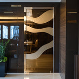 Custom Frosted Window Film Sticker - Personalized Frost Etch Privacy Vinyl Decal For Glass Door Covering