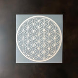 Flower of Life Stencil | 3D Printed Sacred Geometry Stencil | DIY Wall Painting Stencil | Home Decor Stencil | Reusable Craft Stencil