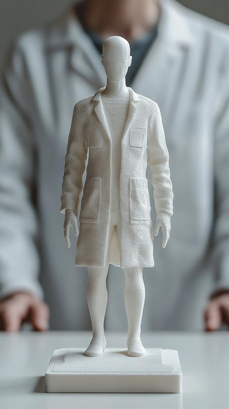 Alternate product view of Custom 3D Printed Figure.