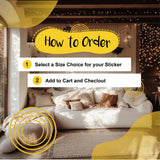 3D Mystery Tunnel Wall Decal | Spooky Eyes Wall Mural