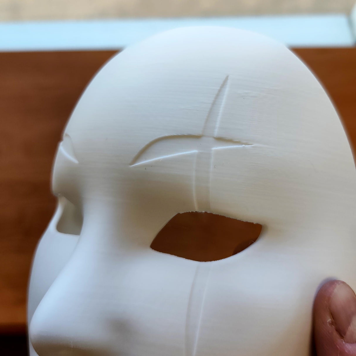 Japanese Ghost Spirit Mask | Horror Cosplay Mask | Theater Creepy Phantom Mask | Halloween Haunting Gothic Horror Mask | 3D Printed Mask