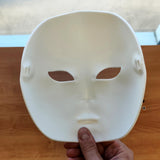 Japanese Ghost Spirit Mask | Horror Cosplay Mask | Theater Creepy Phantom Mask | Halloween Haunting Gothic Horror Mask | 3D Printed Mask