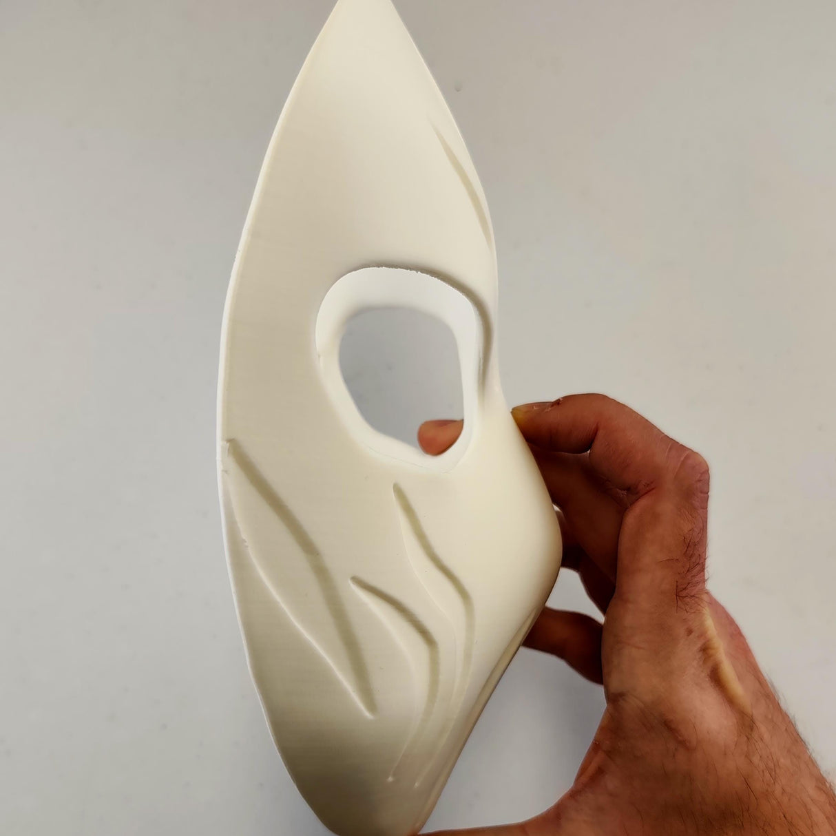 3D Printed Skull Assassin Mask | Tactical Villain Horror Cosplay Mask | Cyberpunk Warrior Halloween Stealth Mask | Post Apocalyptic Mask