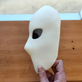 Phantom Mask | Minimalist Faceless Mask | 3D Printed Creepy Halloween Mask | Anonymous Cosplay Haunting Horror Mask | Costume Party Mask