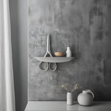 3D Printed Scissors Wall Shelf | Modern Artistic Floating Shelf Design | Unique Functional Home Decor | Contemporary Creative Wall Accent