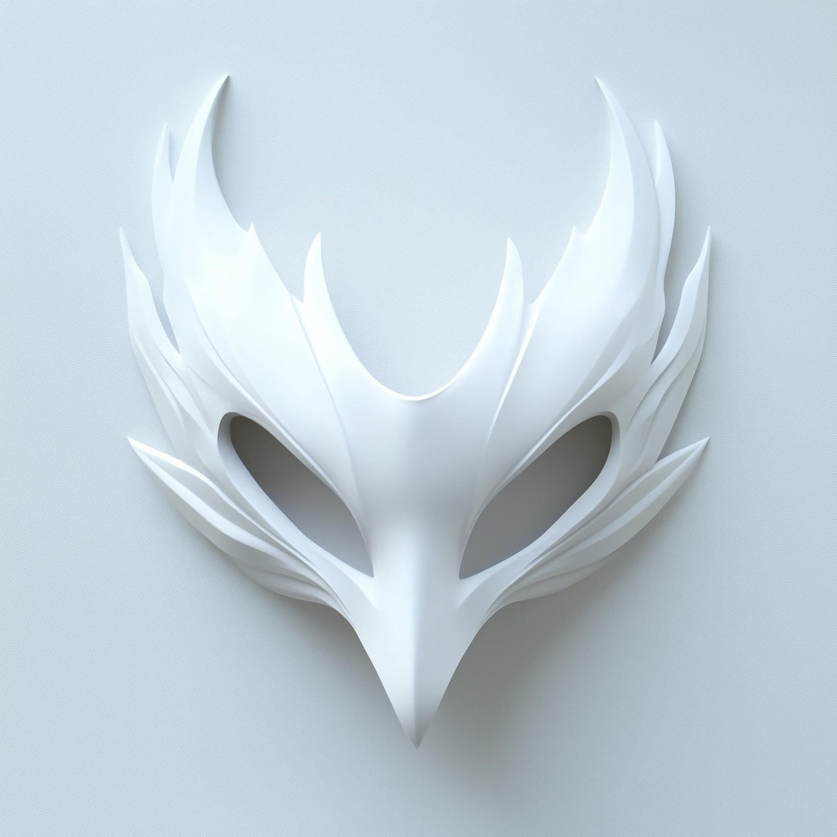 3D Printed Bird Mask | Fantasy Masquerade Elegant Plague Doctor Mask | Mystic Raven Mask